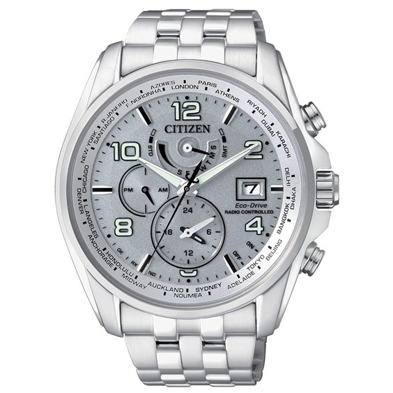 Orologio Citizen Uomo Radiocontrollato in Acciaio AT9030-55H - AT9030-55H